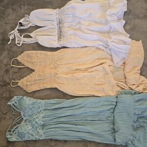 19 items total. American eagle and rue 21 brands. New.